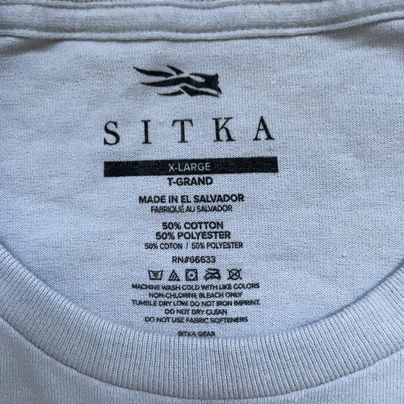 Men's Sitka North Carolina Tee Shirt...never worn - Picture 3 of 7